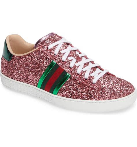 gucci glitter sneakers ioffer|Gucci ace glitter sneakers.